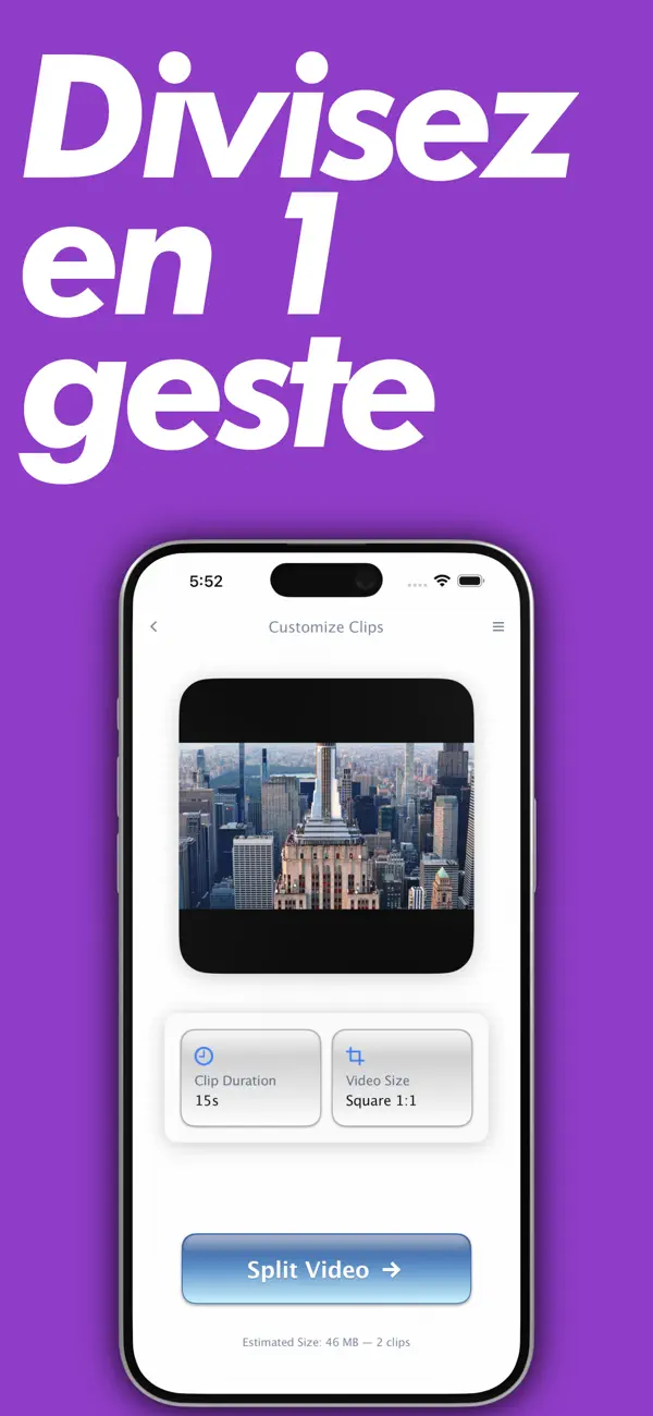 Screenshot #3 pour Video Splitter - Couper