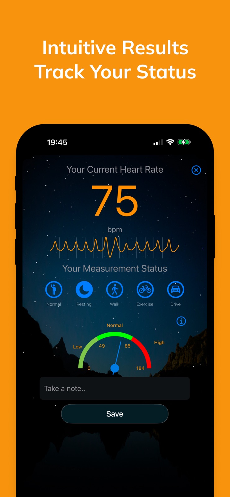 Measure Heart Rate iphone screenshot 3