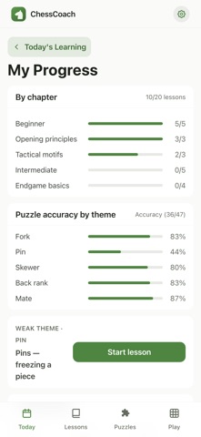 ChessCoach - Learn Chess Screenshot 6 of 6