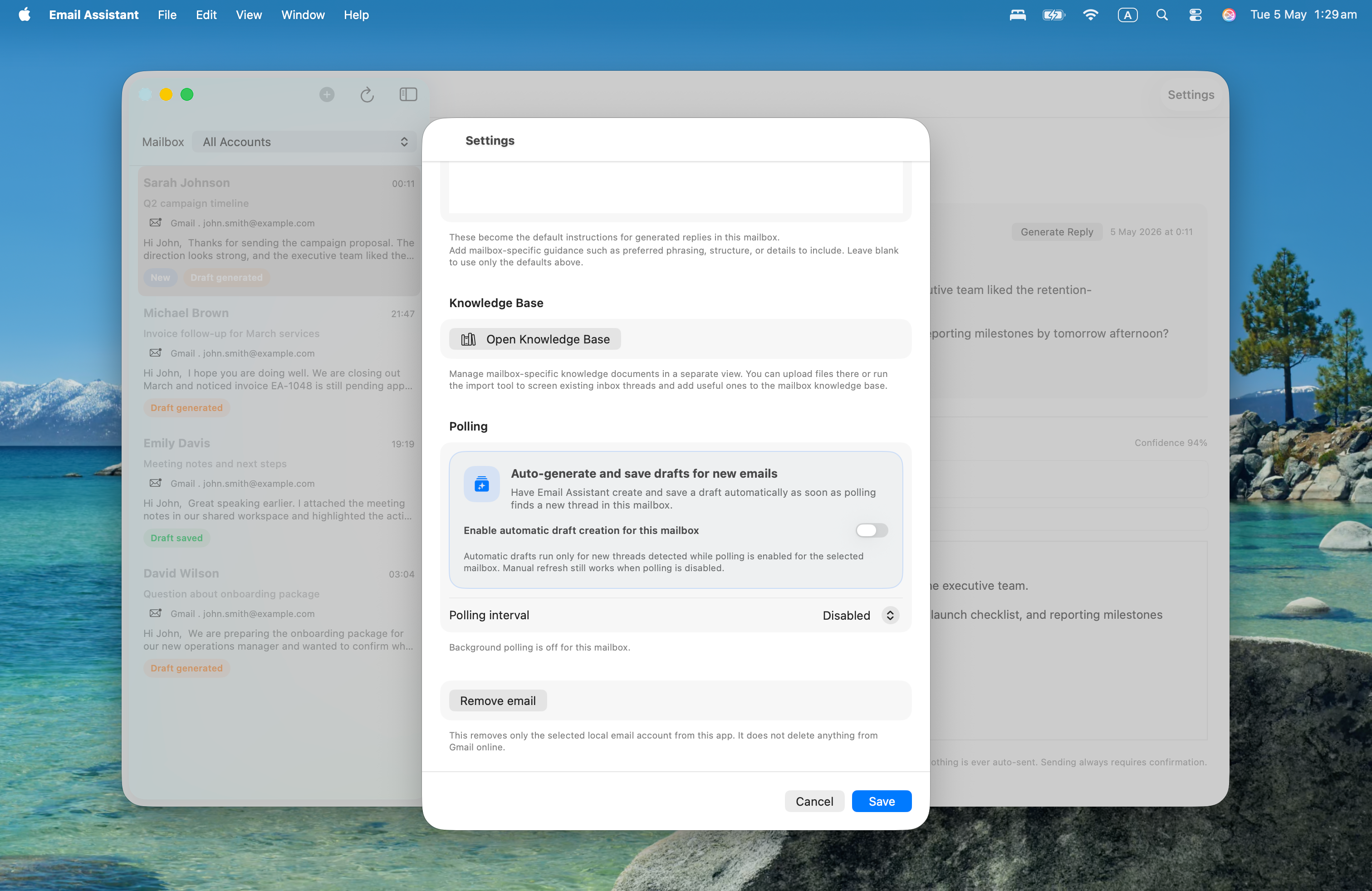 Email Assistant - AI Reply