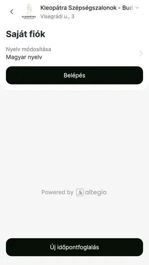 Kleopátra Szépségszalonok. screenshot 3