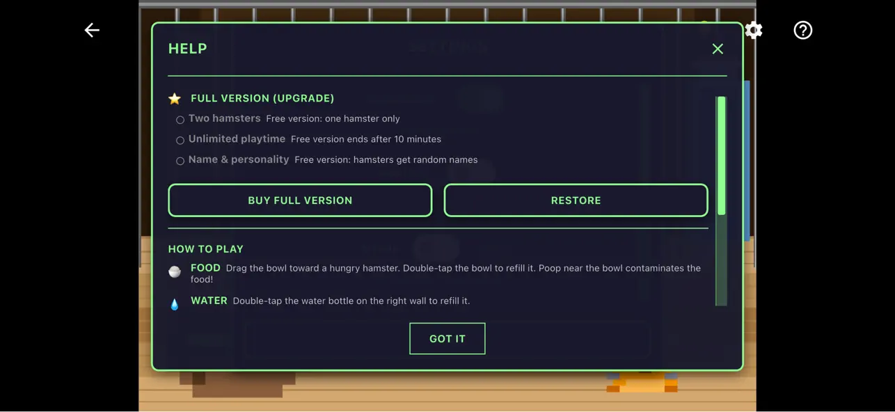 #3. VirtualHamster (iOS) Által: Ian Lander