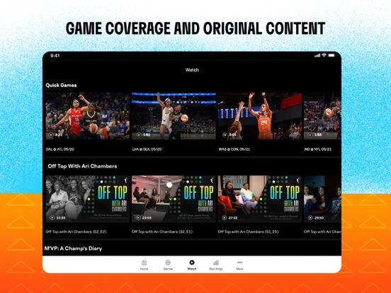 Screenshot #6 pour WNBA: Live Games & Scores