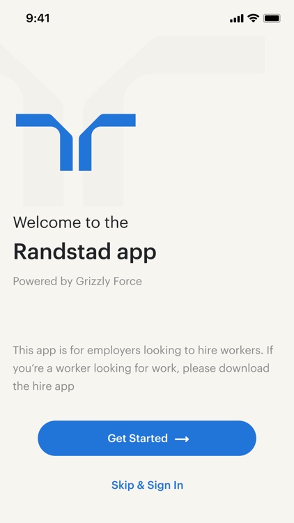 randstad: hire workers