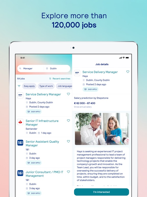 Screenshot #5 pour IrishJobs.ie - Job Search App