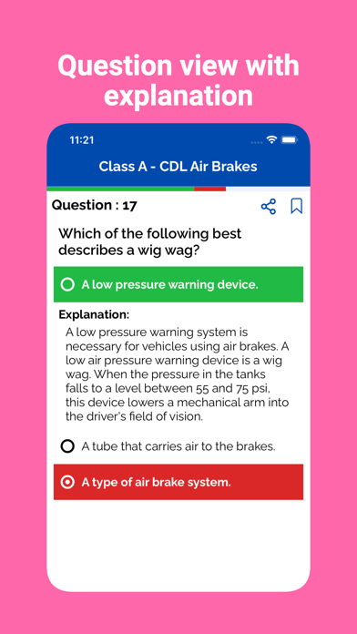 Missouri CDL Prep Test Screenshot