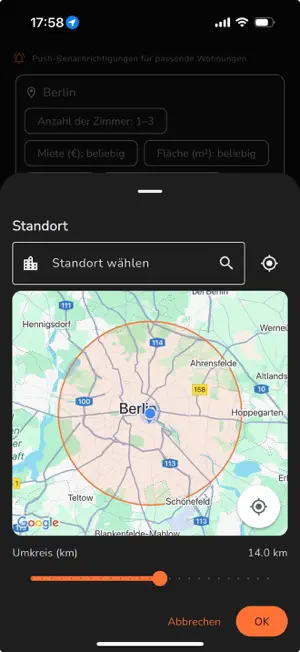 BFirst - Wohnung Bot screenshot 2