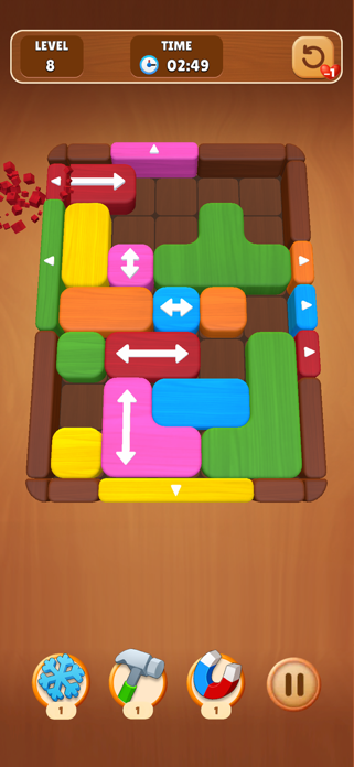 Block Escape: Slide Puzzle Screenshot 2 of 8