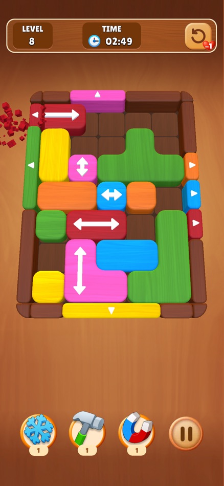 #2. Block Escape: Slide Puzzle (iOS) By: Wejoy Jsc