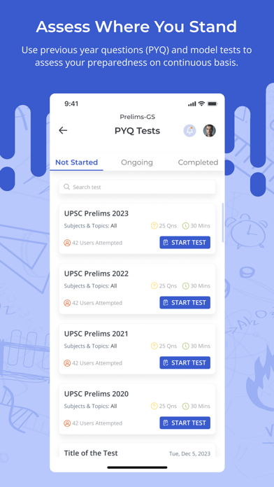 UPSC.PRO Prelims Screenshot