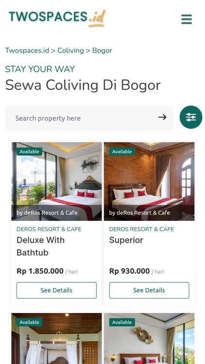 TwoSpaces:Rent Live&Work Space screenshot-3