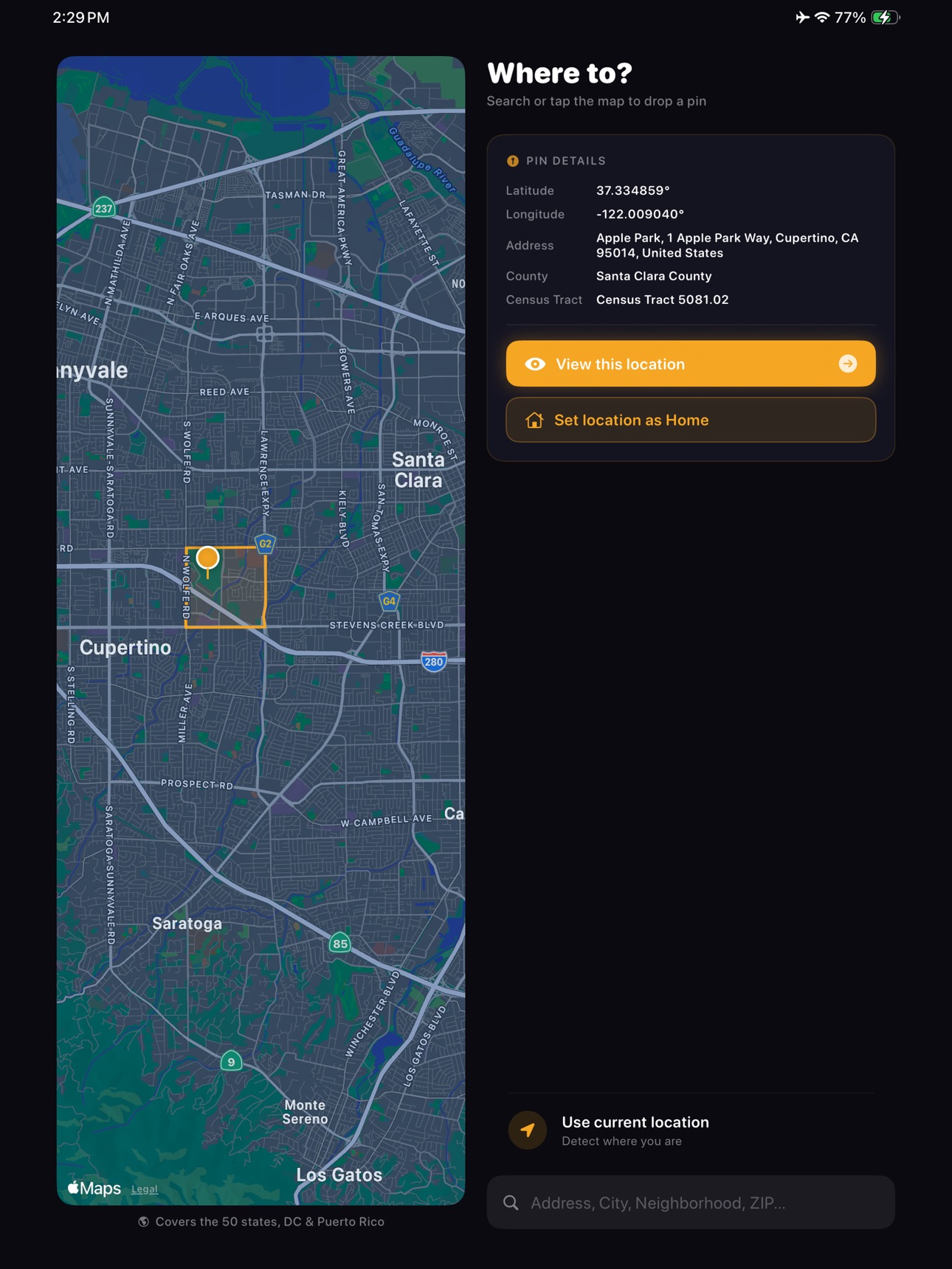 Screenshot 7 of This Here: Local Data