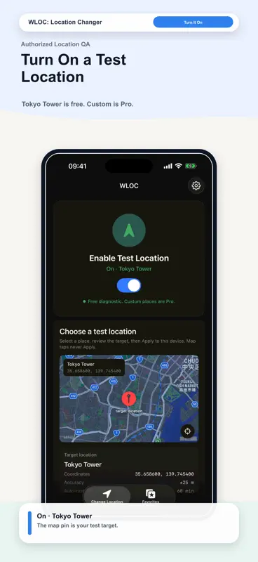 WLOC: Location Changer screenshot 2 of 3