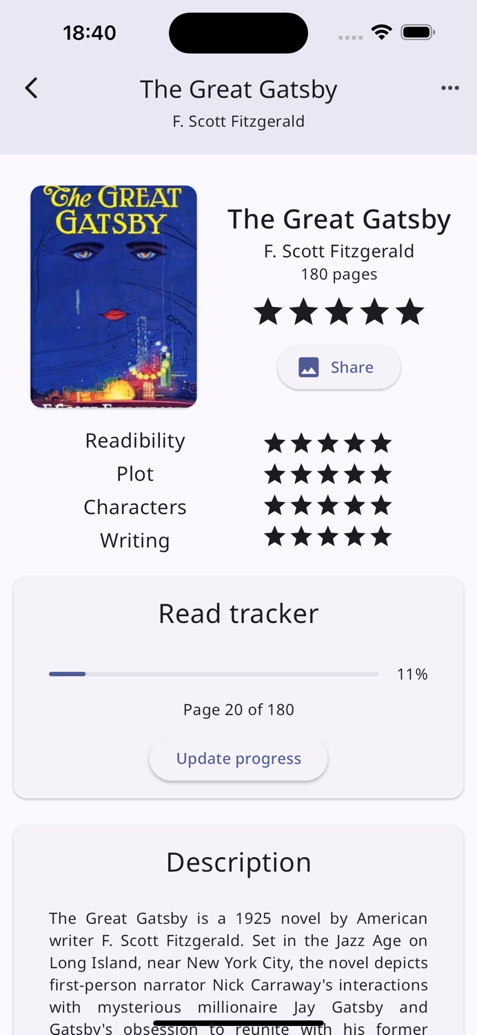 Bookly - Reading Tracker