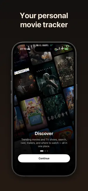 Cinemate Movie Tracker screenshot 1