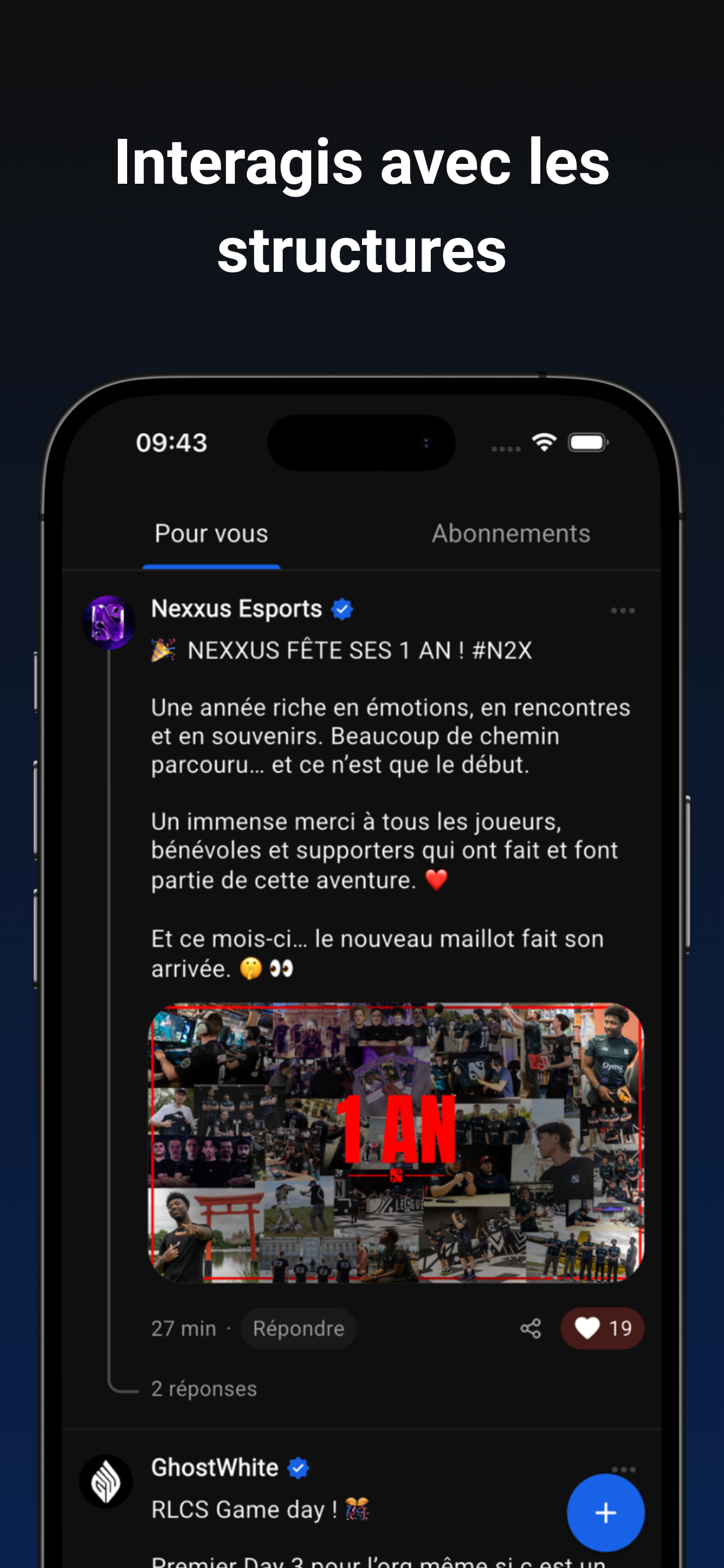 Esprake – Réseau Social Esport screenshot 2