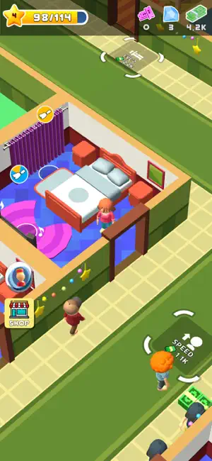 My Hotel Tycoon - idle game 3D screenshot 4