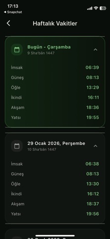 NamazVakti Takip screenshot