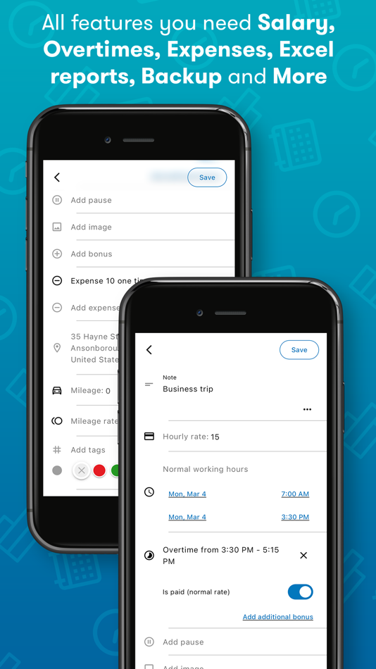 #4. Timesheet: Work Hours Tracker (iOS) 由: Jakub Takac