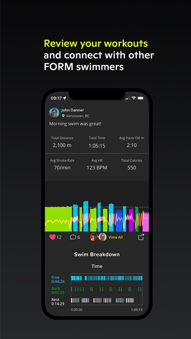 FORM Swim Screenshot