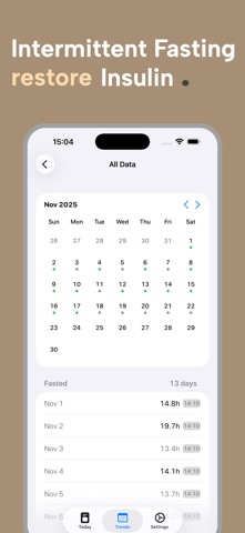 Glucose Daily iPhone screenshot