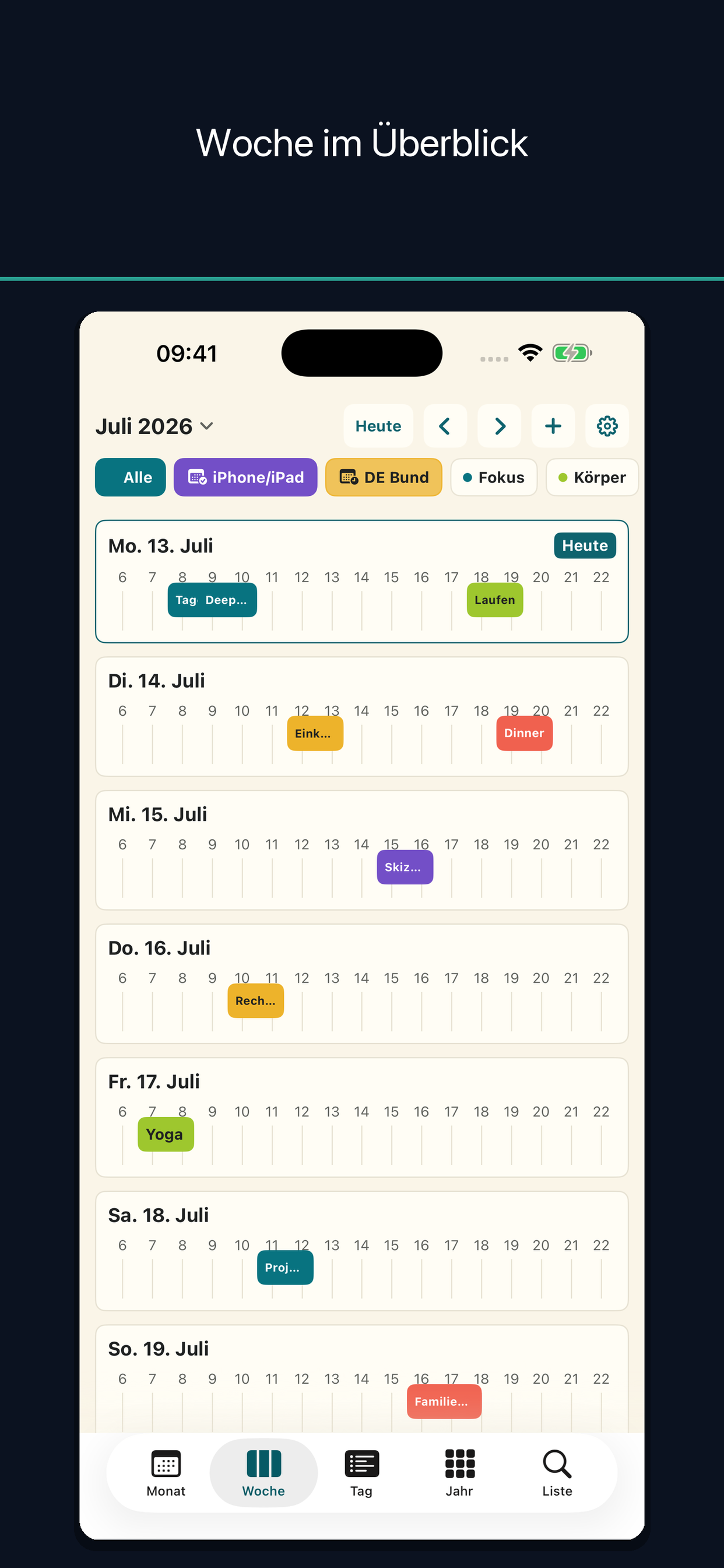 Kalendera – Kalender & Termine screenshot 3