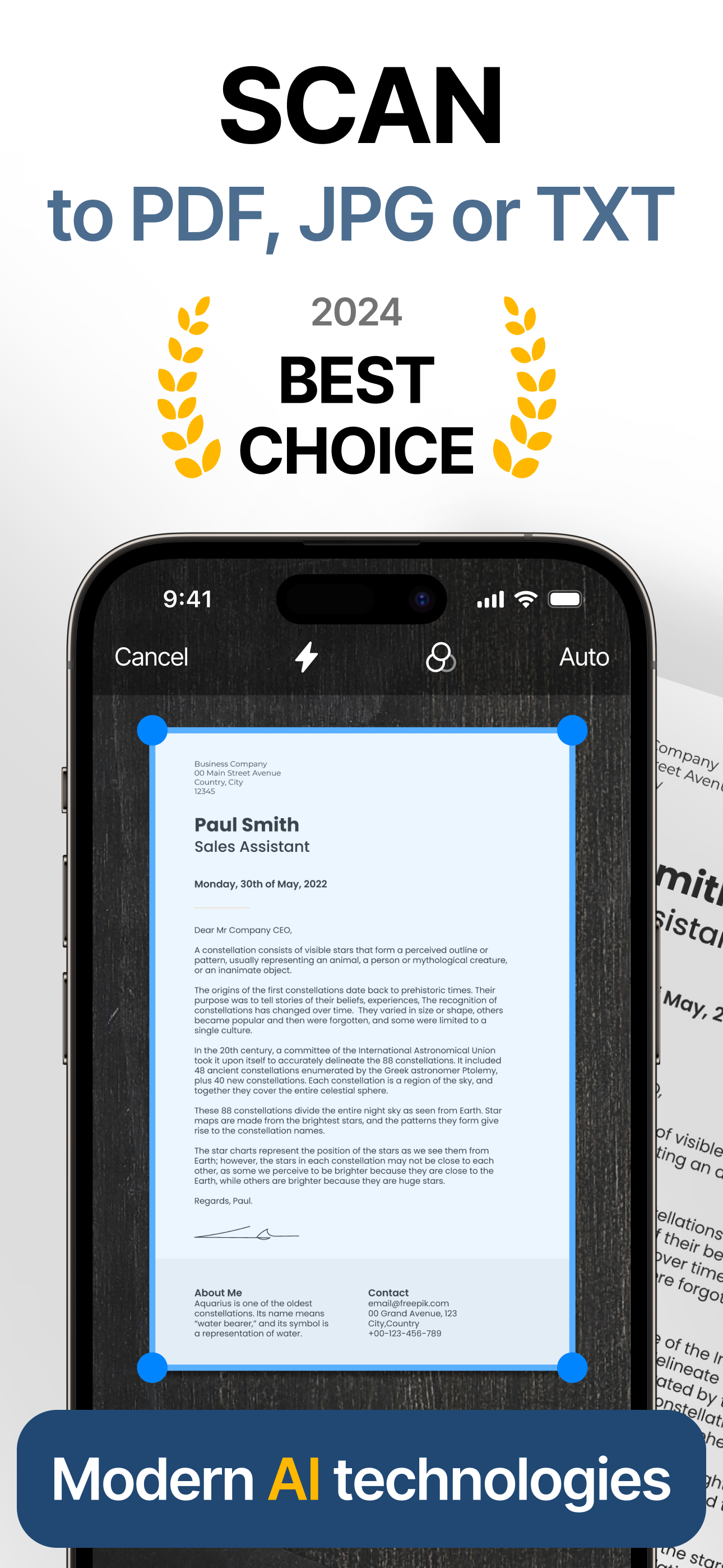 PDF Converter Cam Scanner AI