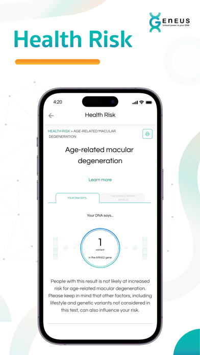 Geneus DNA Screenshot