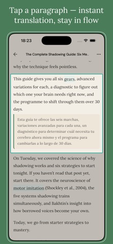 HushRead.app: Bilingual Reader Screenshot 5 of 5