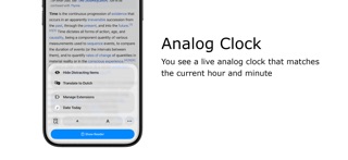 Date Today for Safari iPhone screenshot