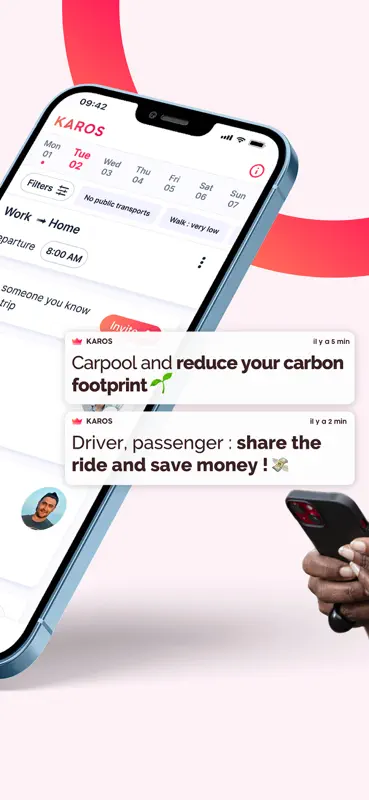 Karos - Carpooling diario screenshot 2 of 5