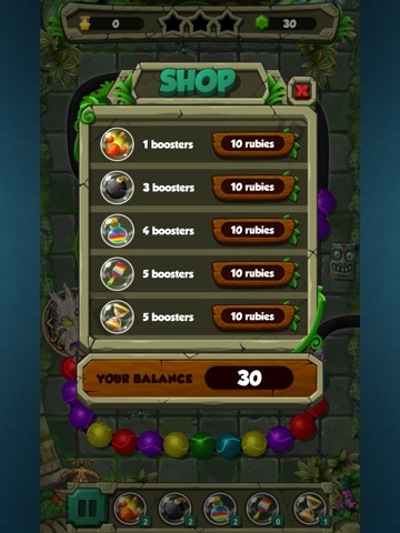 Zumba Legend: Marble Shooter iPad screenshot