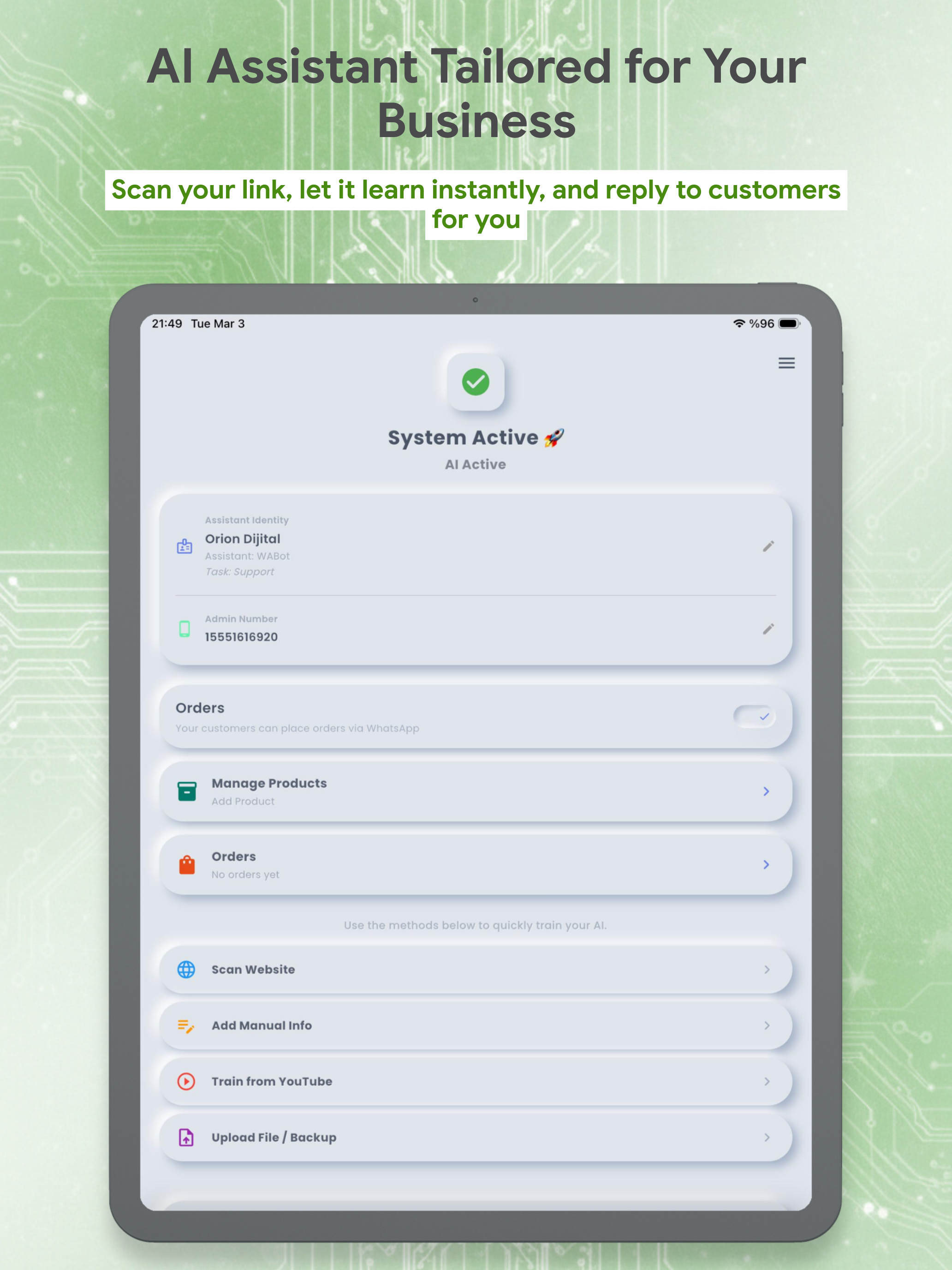 WABot AI ChatBot Auto Reply