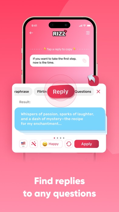 Rizz GOD AI: Flirting Keyboard Screenshot