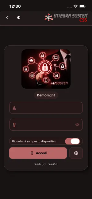 Integra System CSS screenshot 1