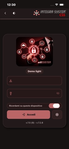 Integra System CSS screenshot