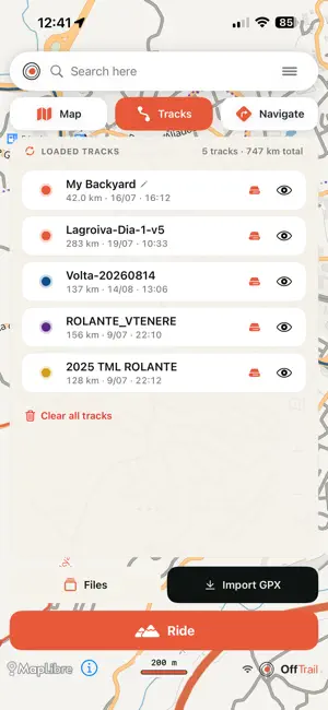 OffTrail — Offline GPX screenshot 4