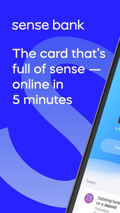 Sense SuperApp - online bank Screenshot