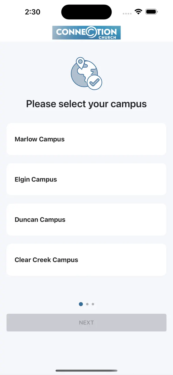 Screenshot #2 pour Connection Church OK