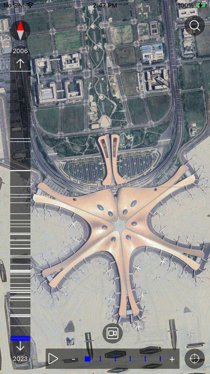 Earth Timelapse - Street maps