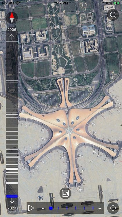 Earth Timelapse - Street maps