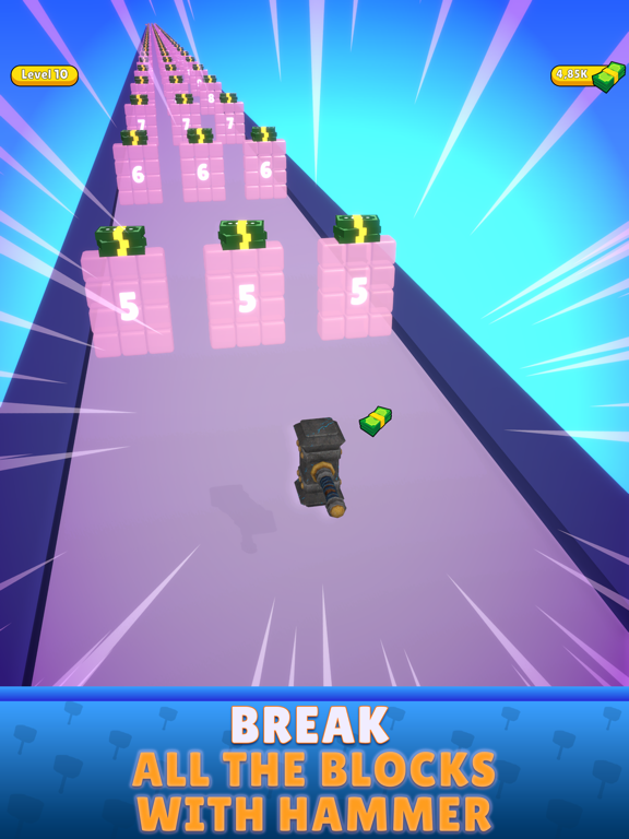 Screenshot #5 pour Hammer Smash Runner