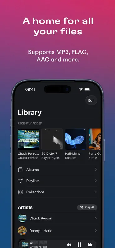 Doppler MP3 & FLAC Player screenshot 3 of 8