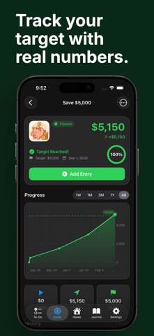 GoalPath: Goal Tracker Planner screenshot