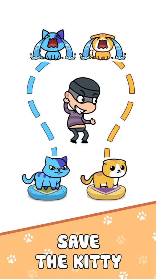 #4. Cat Rush: Draw Puzzle Game (iOS) 由: THAO NGUYEN THI