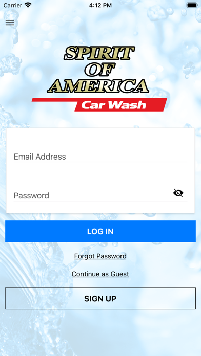 Spirit of America Car Wash Screenshot