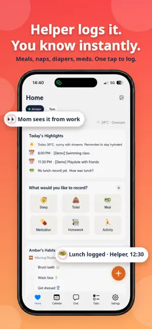 Kidoroo - Family Organizer screenshot 2