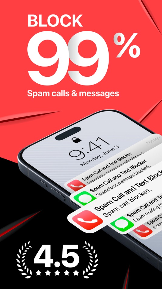 #1. Spam Call and Text Blocker (iOS) 由: Oleksandr Boiko