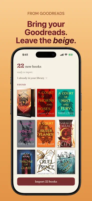 SlowRead: Book Tracker & TBR screenshot 6 of 10