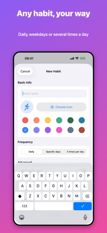 Habit Tracker: Streak & Goals Screenshot 4 of 5